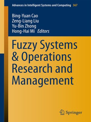 cover image of Fuzzy Systems & Operations Research and Management